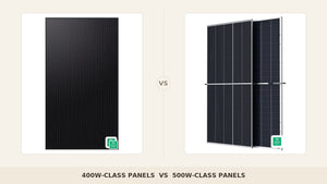 400W vs 500W Solar Panels 2026: Which Watt Class Fits Your Roof