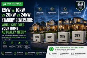 12kW vs 16kW vs 20kW vs 24kW Standby Generator: Which Size Does Your Home Actually Need?