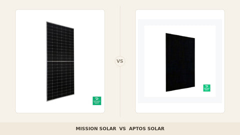 Mission Solar vs Aptos 2026: US-Made Panels Compared