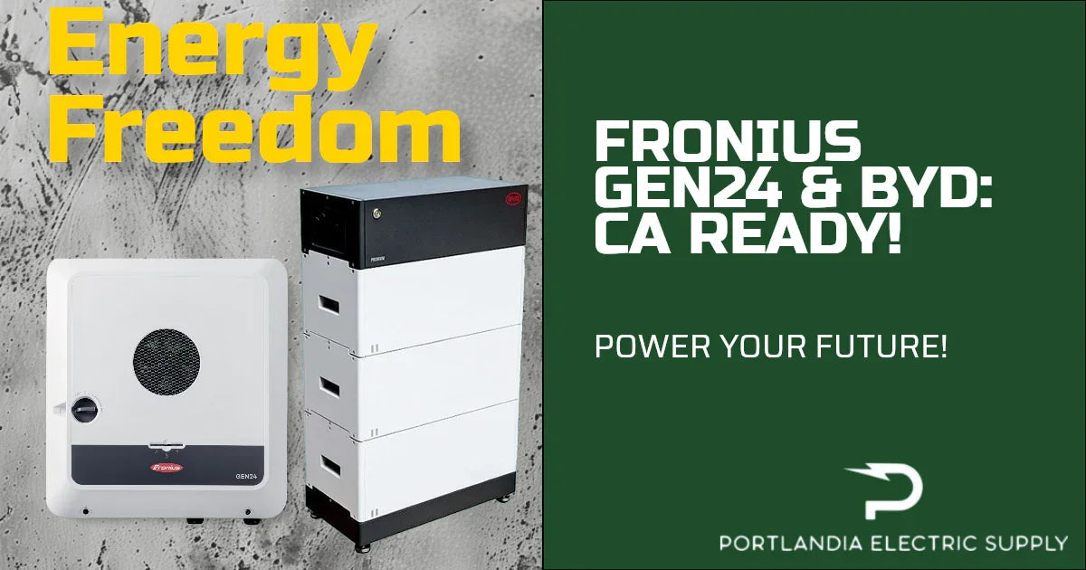 Unlocking Energy Independence: Fronius GEN24 and BYD Batteries Now Approved for California Homes and Businesses