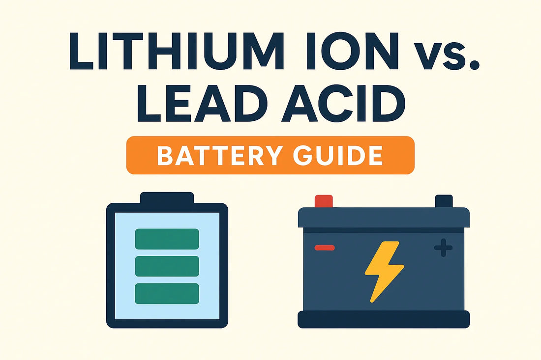 Lithium Ion vs. Lead Acid Batteries: Battery Guide