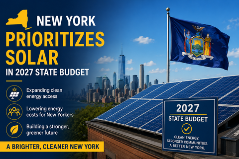 New York Boosts Solar Investment in 2027 State Budget