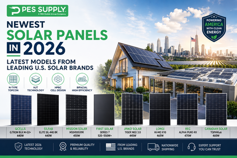 Newest Solar Panels in 2026: Latest Models from Leading U.S. Solar Brands