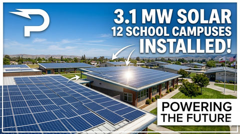 School District in California Deploys 3.1 MW Solar System Across 12 Campuses