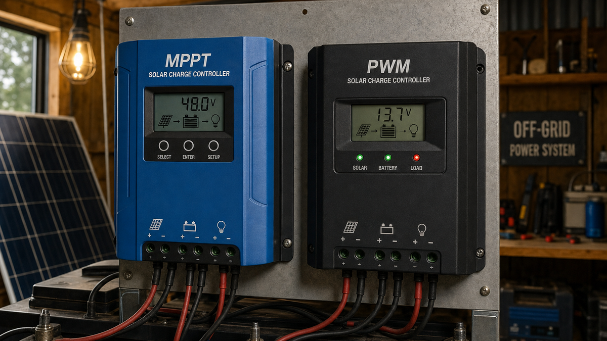 MPPT vs. PWM Charge Controllers: Which One Do You Need?