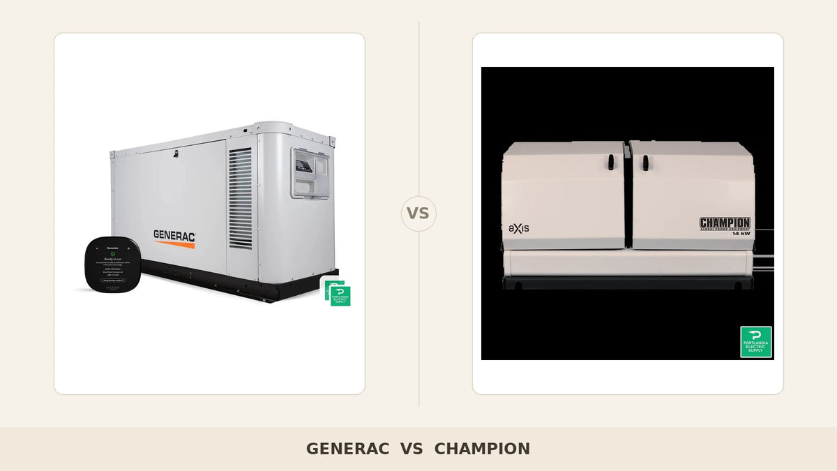 Generac vs Champion 2026: Premium vs Value Standby