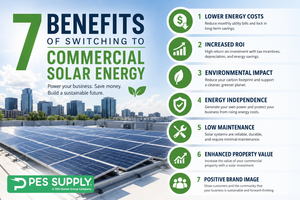 7 Benefits of Switching to Commercial Solar Energy