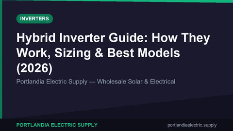 Hybrid Inverter Guide: How They Work, Sizing & Best Models (2026)