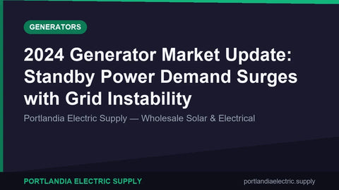 2024 Generator Market Update: Standby Power Demand Surges with Grid Instability