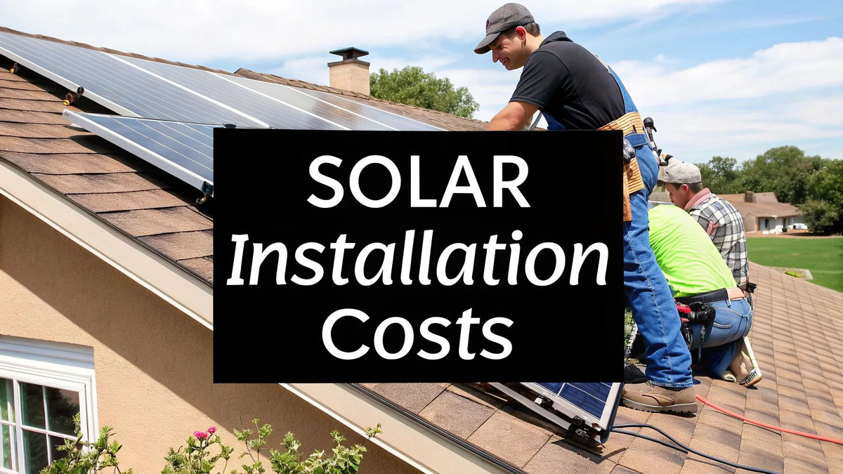 Solar Panel System Installation Cost: A Guide for Homeowners & Installers