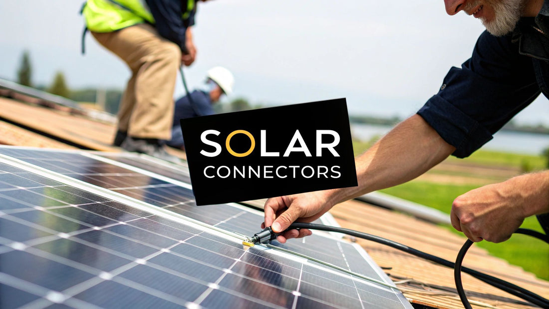 A Complete Guide to Solar Cable Connectors for Installers & Developers