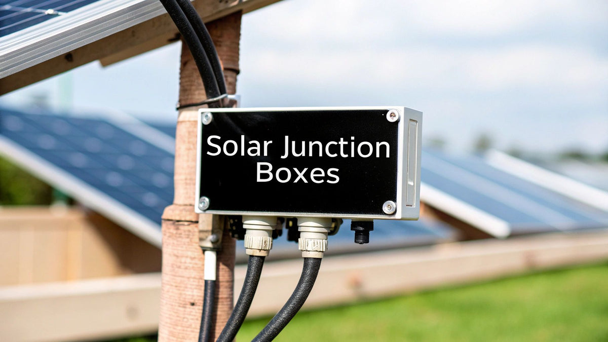 Solar Panel Junction Boxes: A Definitive Guide for Installers & EPCs