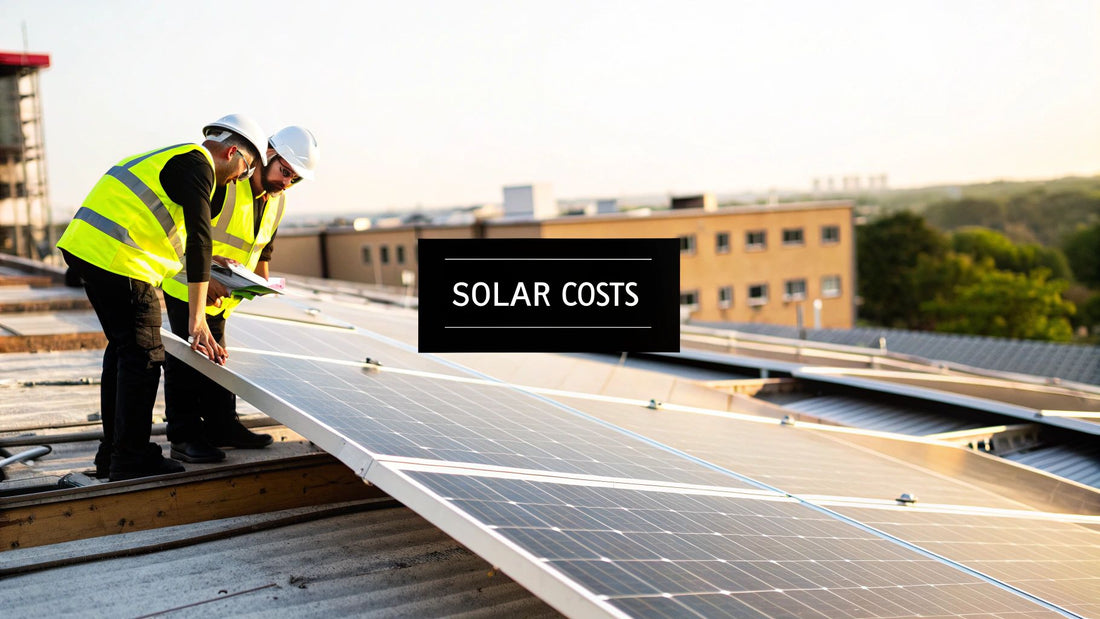 A Developer's Guide to Commercial Solar Installation Costs (2025)