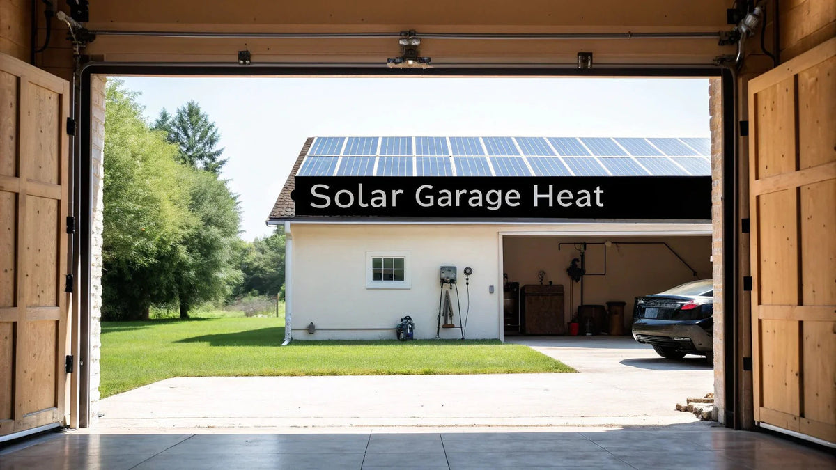Solar Heating for Garage: Complete Design & Cost Guide