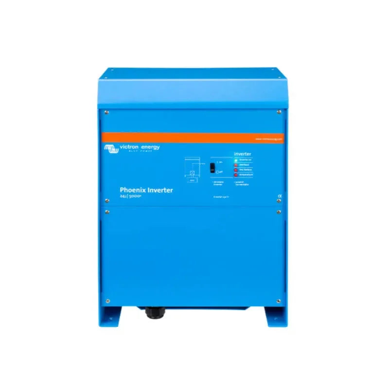 Victron Energy Phoenix Inverter 24V 3000VA blue power inverter front view