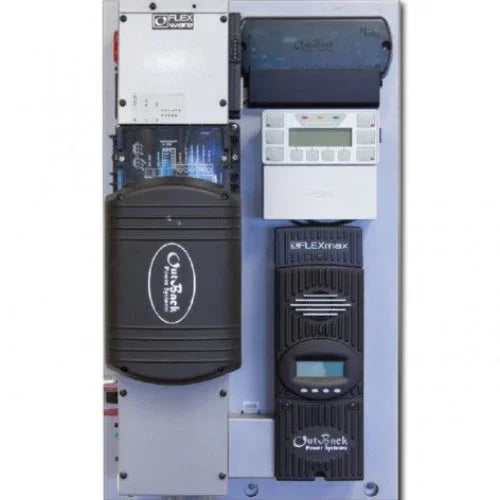 OutBack Power FP1 VFXR3048E inverter charger control panel with digital display