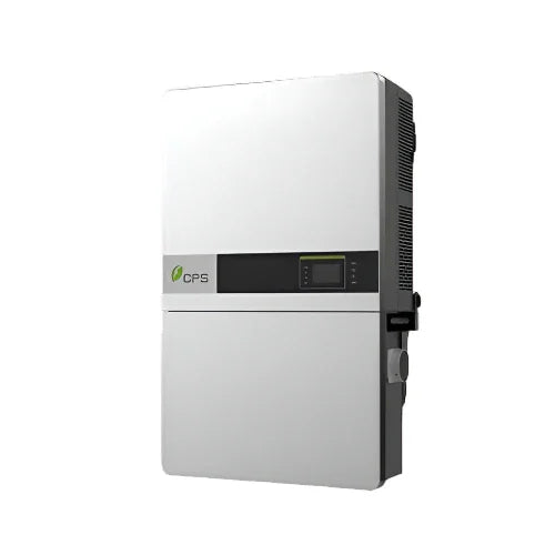 Chint Power SCA25KTL-DO-US 208 APS front view solar inverter, CPS logo visible