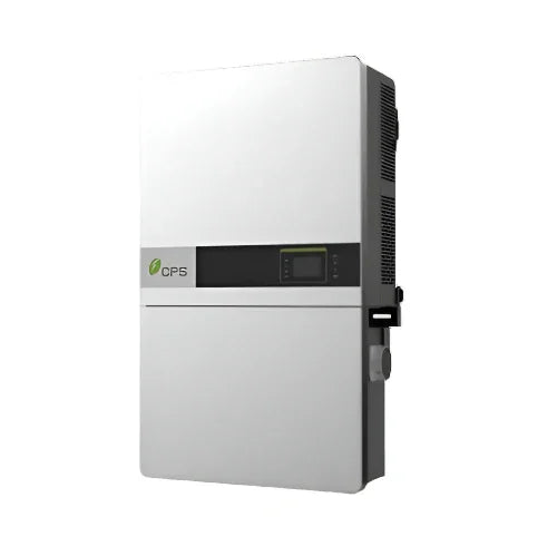 Chint Power CPS SCA50KTL-DO-US-T solar inverter front view with control panel