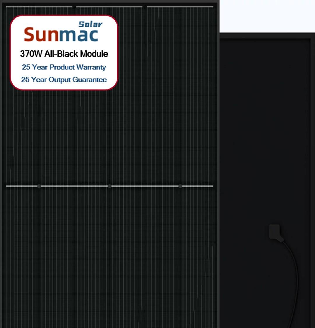 SUNMAC Solar SM370-M660NH-BB