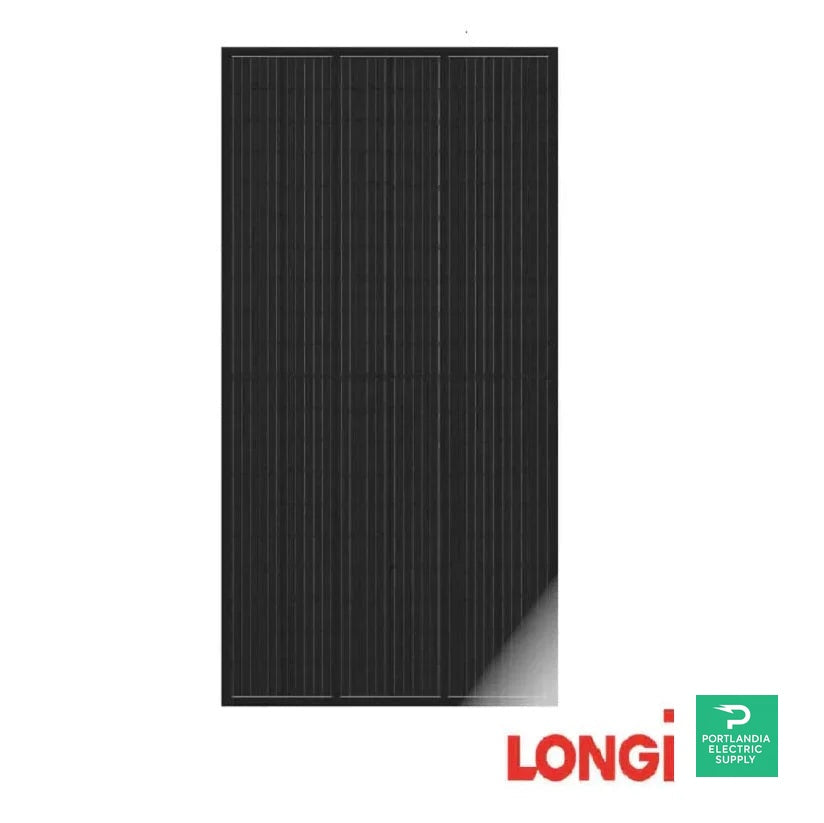 LONGi Solar Panels - Longi 355W Solar Panel - LR4-60HPB-355W — side angle
