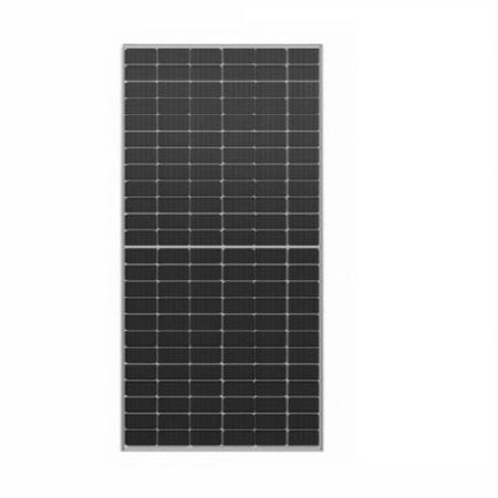 Solar panel on a white background