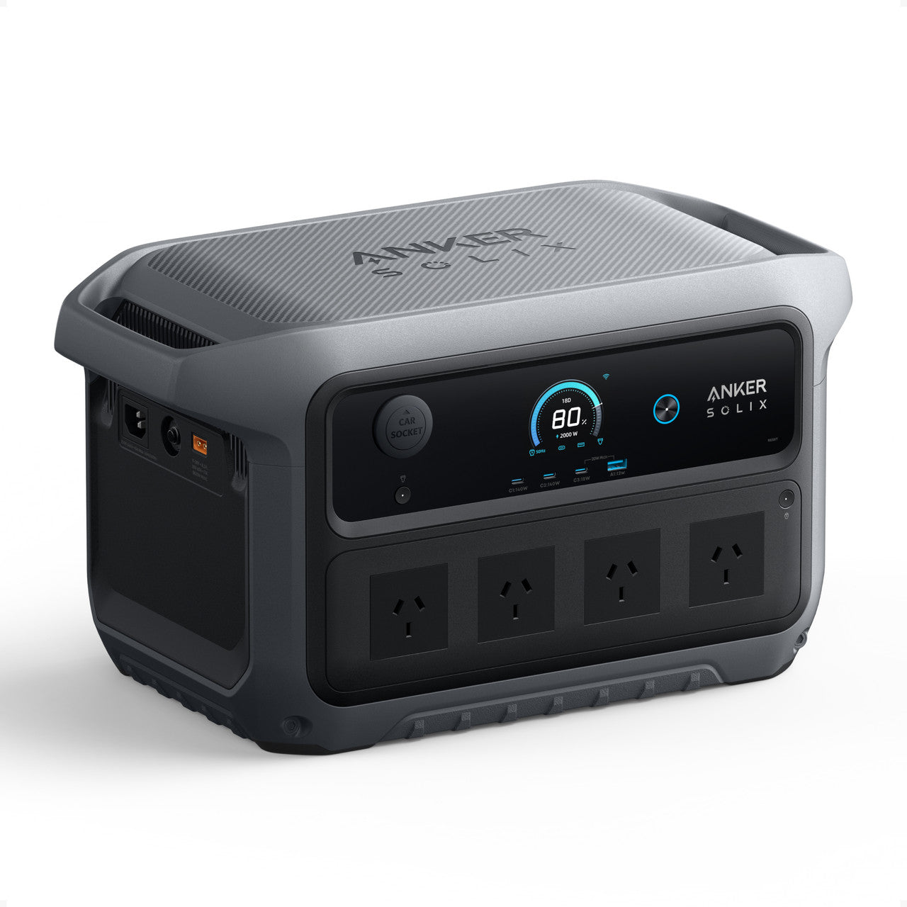 Anker SOLIX A17831A1 C2000 Gen 2 Portable Power Station 2048Wh | 2400W