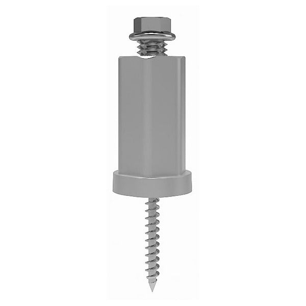 SunModo EZ Metal Roof Mount 5" Standoff Silver EZM-STANDOFF-5-S