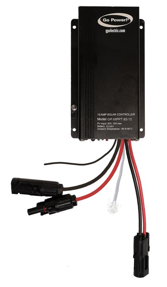 15 Amp MPPT Solar Charge Controller (IP68)