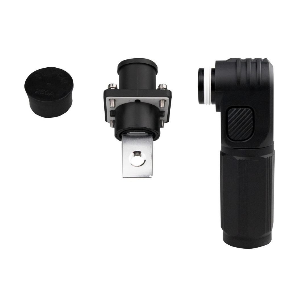 EG4 Electronics WallMount AllWeather Battery Connector-Black