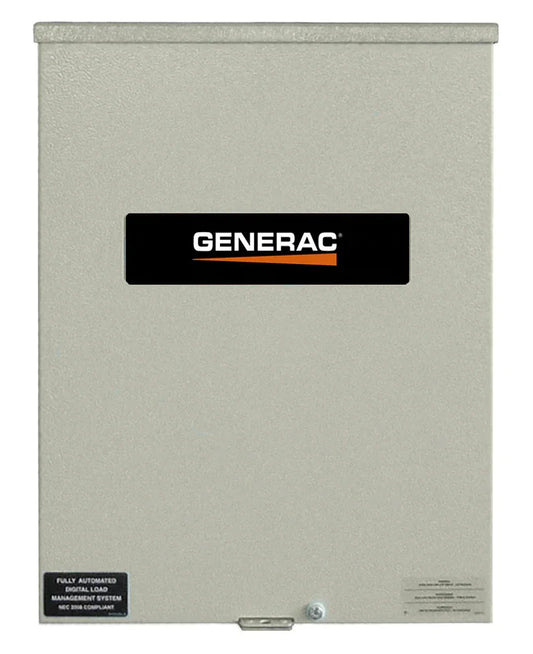 Generac Smart Switch 200 Amp Service Rated 120/240 1Ø NEMA 3R CUL Approved