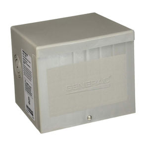 Generac 50 Amp Power Inlet Box, 125/250V, raintight resin, NEMA CS6365