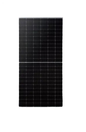 Solar panel with grid pattern on a white background