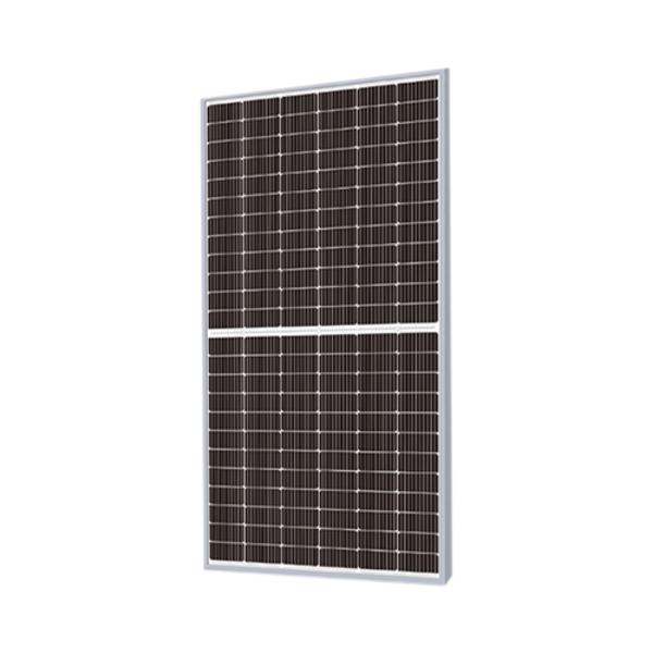 Solar panel on a white background