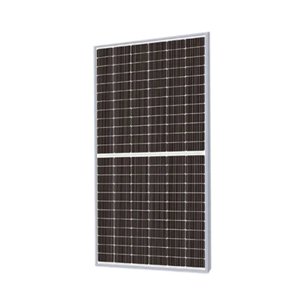 Solar panel on a white background
