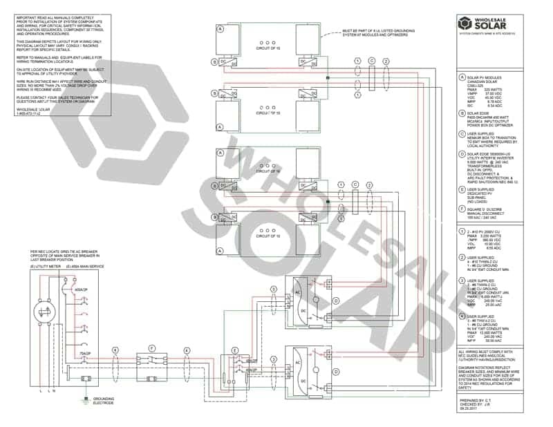 Commercial Electrical Design Diagram