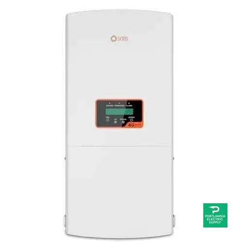 Solis 7.0kW Single Phase Dual MPPT Hybrid Inverter - RHI-1P7K-HVES-5G-SPRT — front view