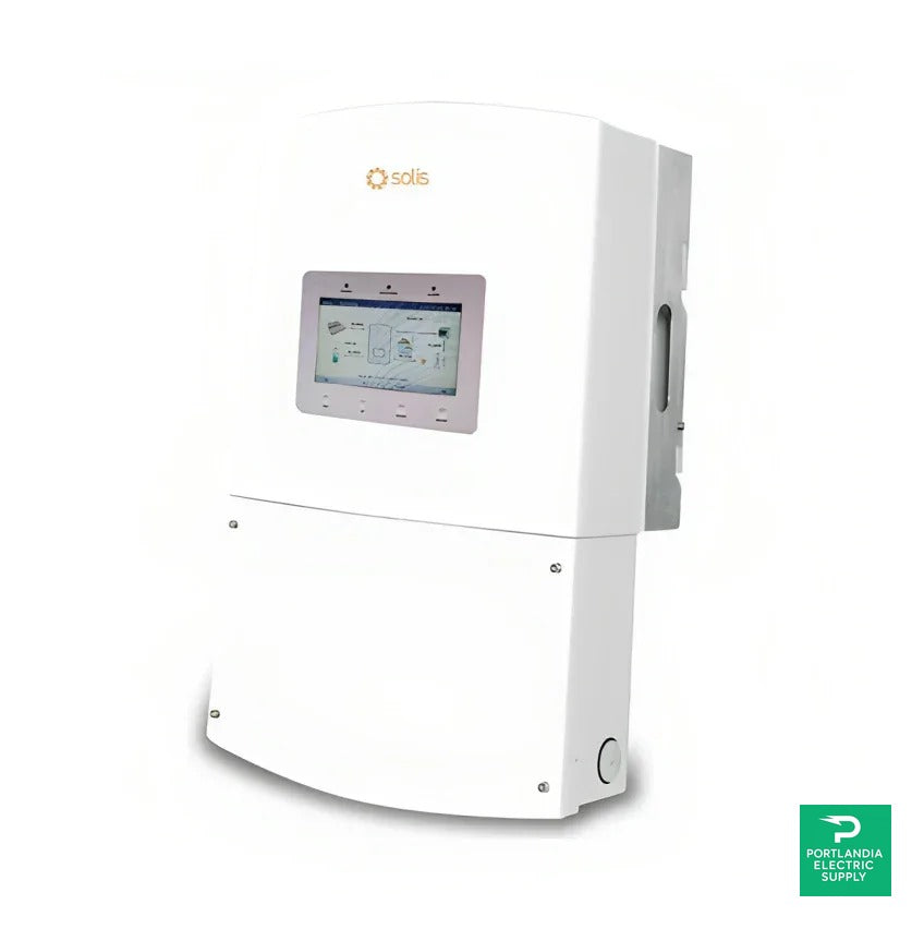 Solis Hybrid Inverter 7.6kw 5G Single Phase Dual MPPT. US Vers - RHI-1P7.6K-HVES-5G-RSS — front view