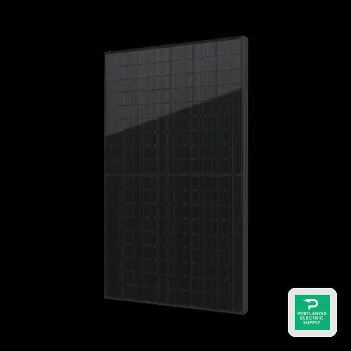 Solar4America 410Watt 108 1/2 Cells BoB Monocrystalline 30mm Black Frame Solar Panel - S4A410-MH10 — front view