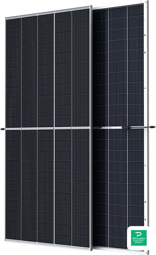 Trina 535W Mono XL Bifacial Solar Panel - TSM-DEG19C.20-BF — front view