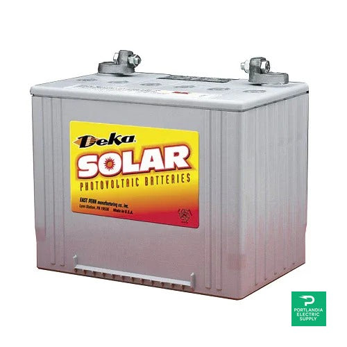 Mk Battery 74AH 12V Gel Battery - 8G24UT-DEKA — front view