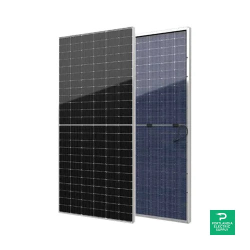 SEG Solar 550W Solar Panel 144 Cell Bifacial SEG-BMA-TB-550 Commercial 620 panels per Container — front view