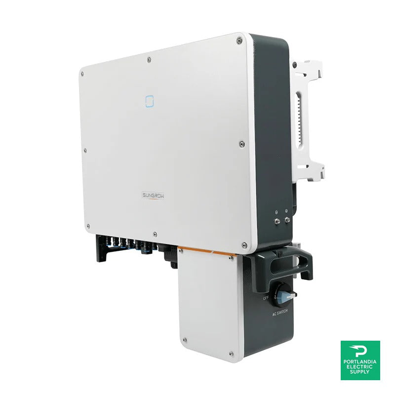 Sungrow 60 KVA 1000VDC 480VAC 6MPPT 3 Phase PV String Inverter - SG60CX-US — front view