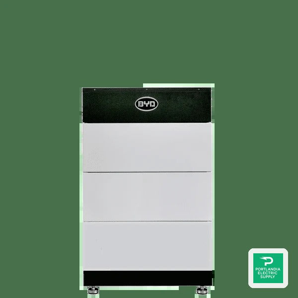 BYD Battery-Box H7.5 - Complete 7.68kWh system consisting of one BU and three B-Plus-H 2.5 battery modules Battery-Box…