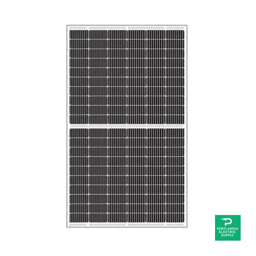 ZNShine 370W Solar Panel 120 Cell - ZXM6-NH120-370/M — side angle