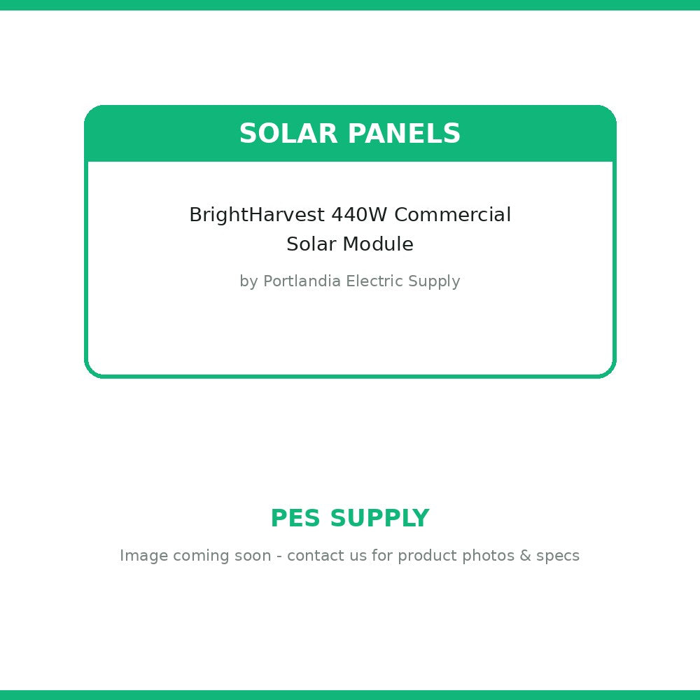 BrightHarvest 440W Commercial Solar Module