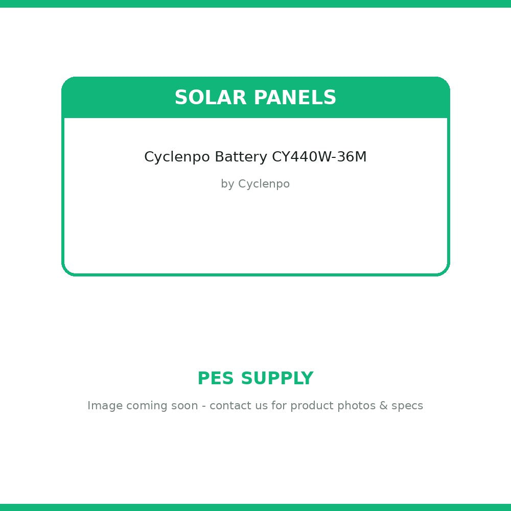 Cyclenpo Battery CY440W-36M