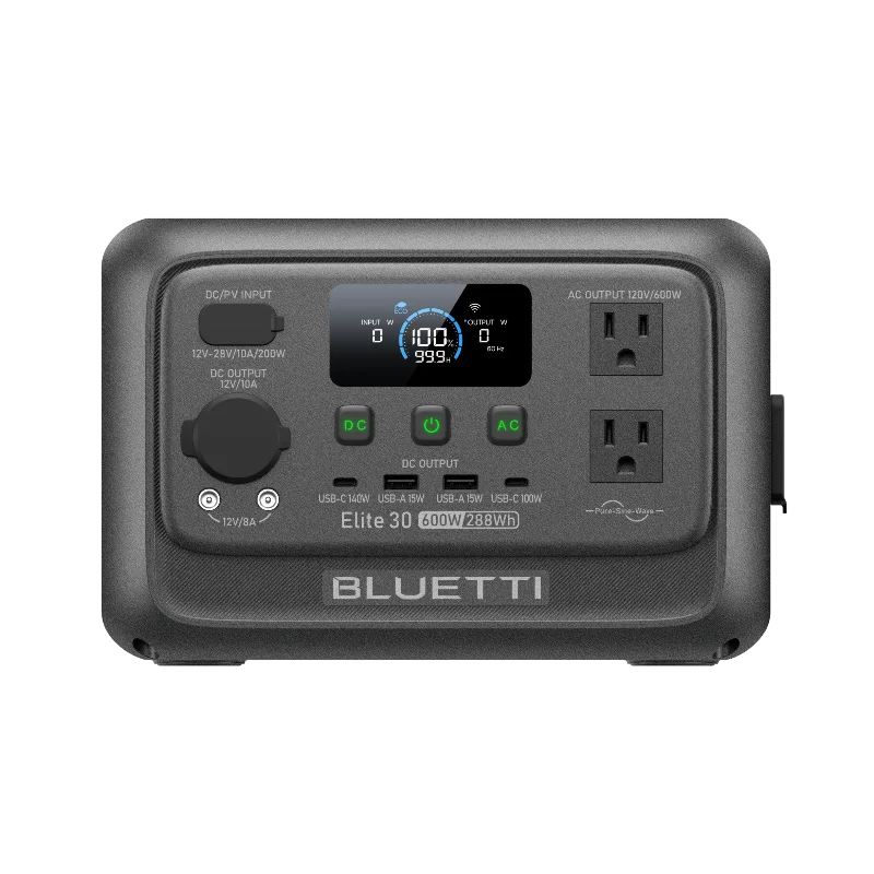 Bluetti Premium 30 V2 600W 320Wh Portable Power Station