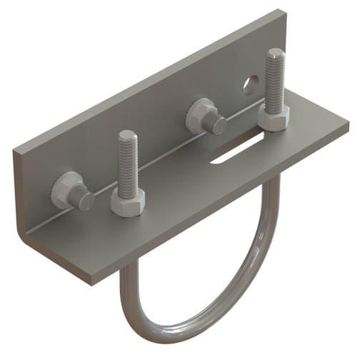K2 Systems Pipe‑Bracket Kit (3″) Ground‑Mount CrossRail 4000175