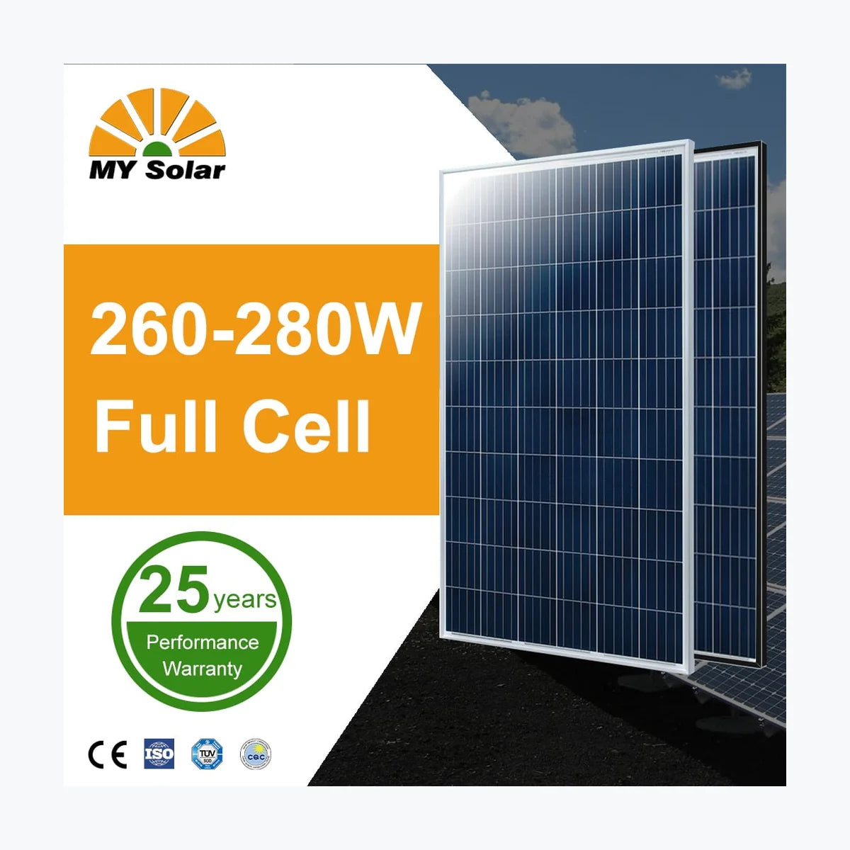 MY Solar MYM2054-270 — MY Solar module (ENF-verified)