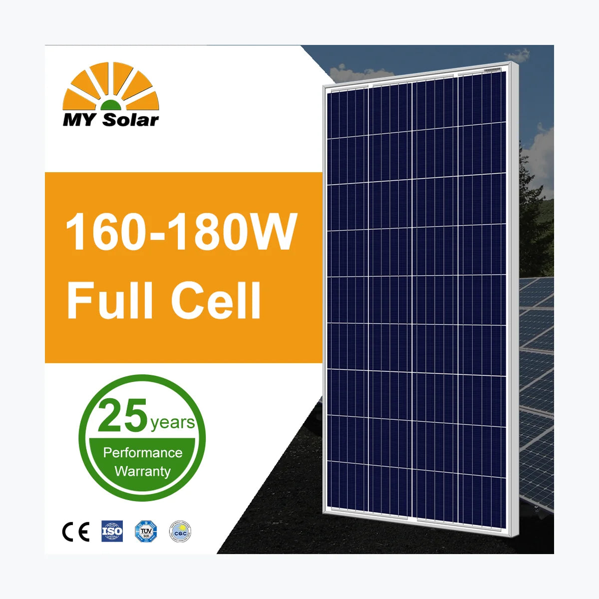 MY Solar MYP3036-165 — MY Solar module (ENF-verified)